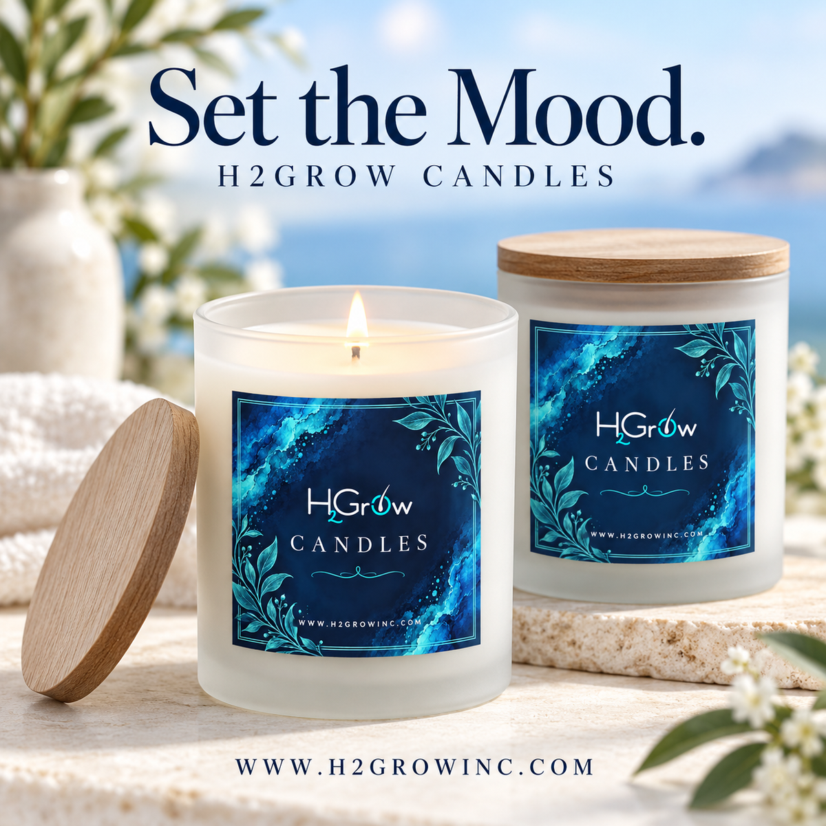 H2Grow Candles