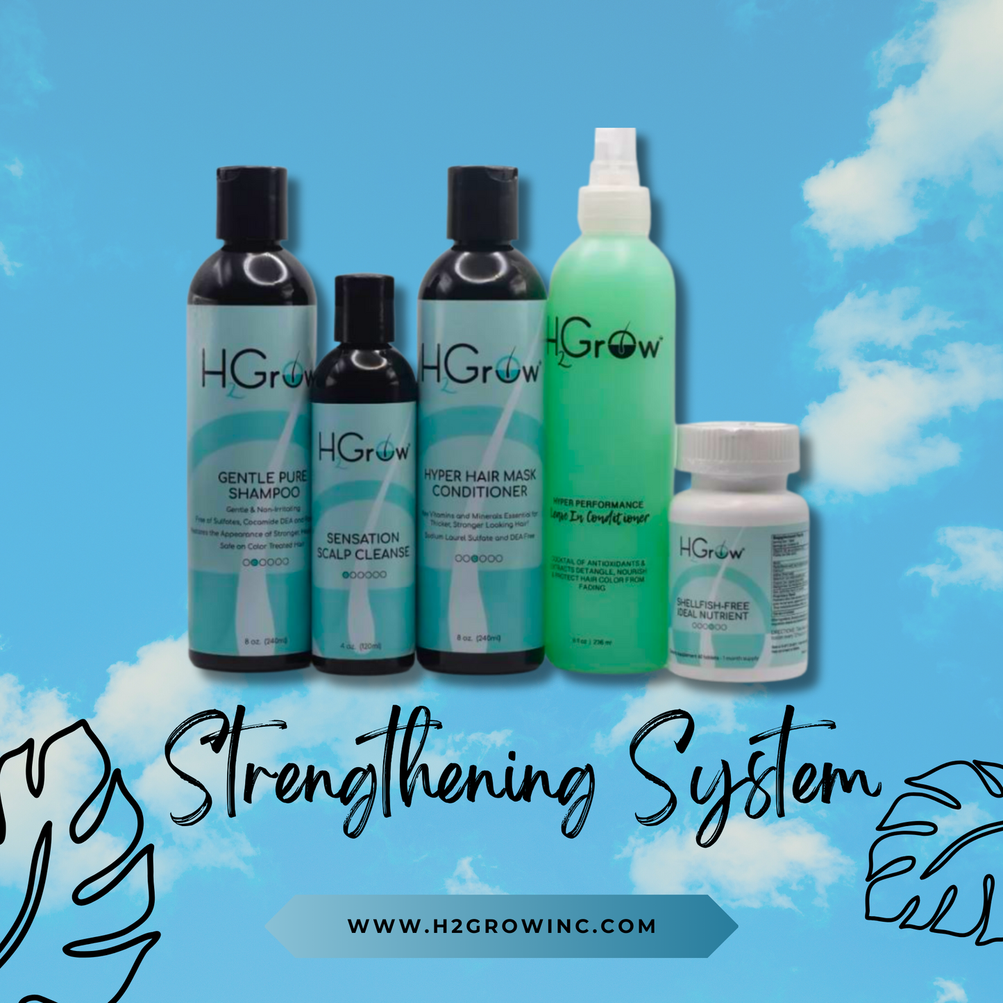 H2grow Hair Strengthen System