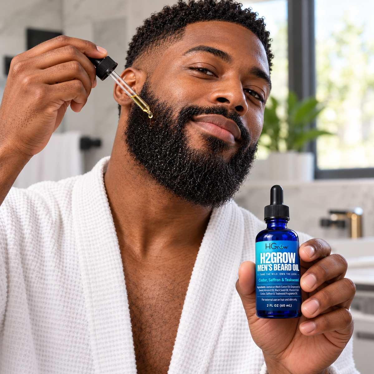 H2Grow Men’s Beard Oil