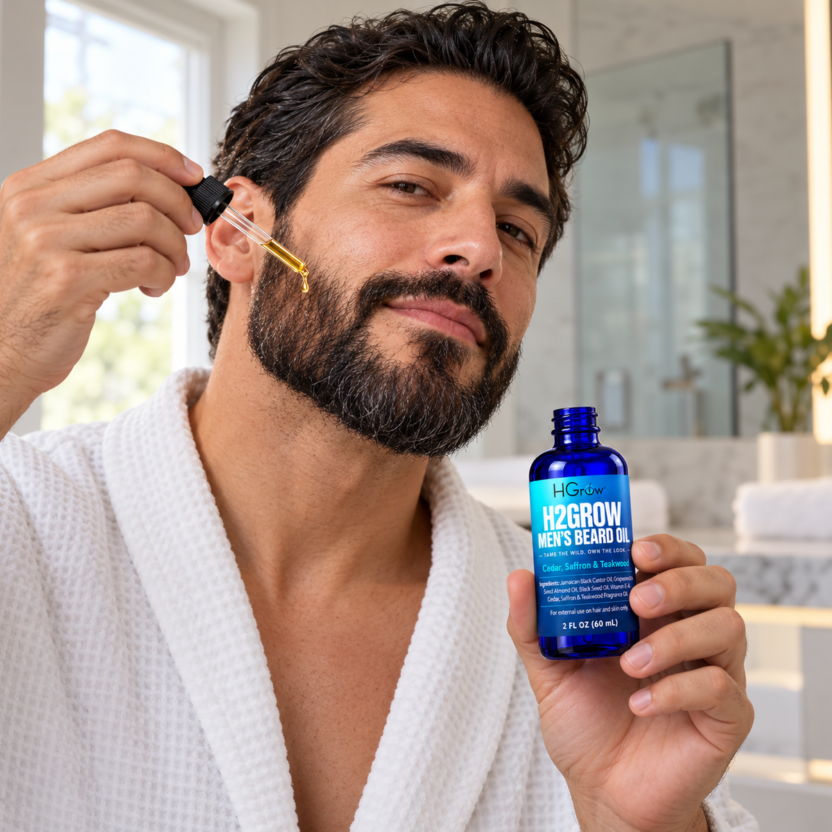 H2Grow Men’s Beard Oil