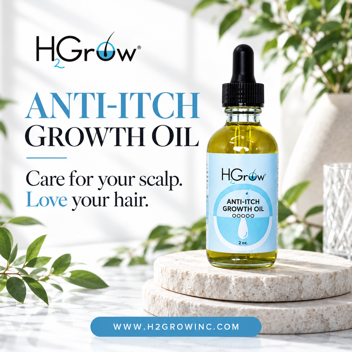 Anti-itch Growth Oil